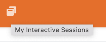 My Interactive Session icon