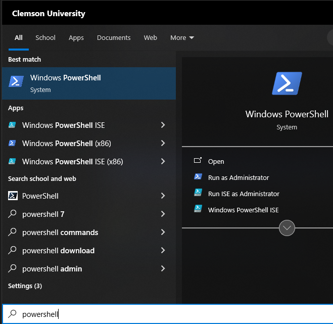 Windows PowerShell